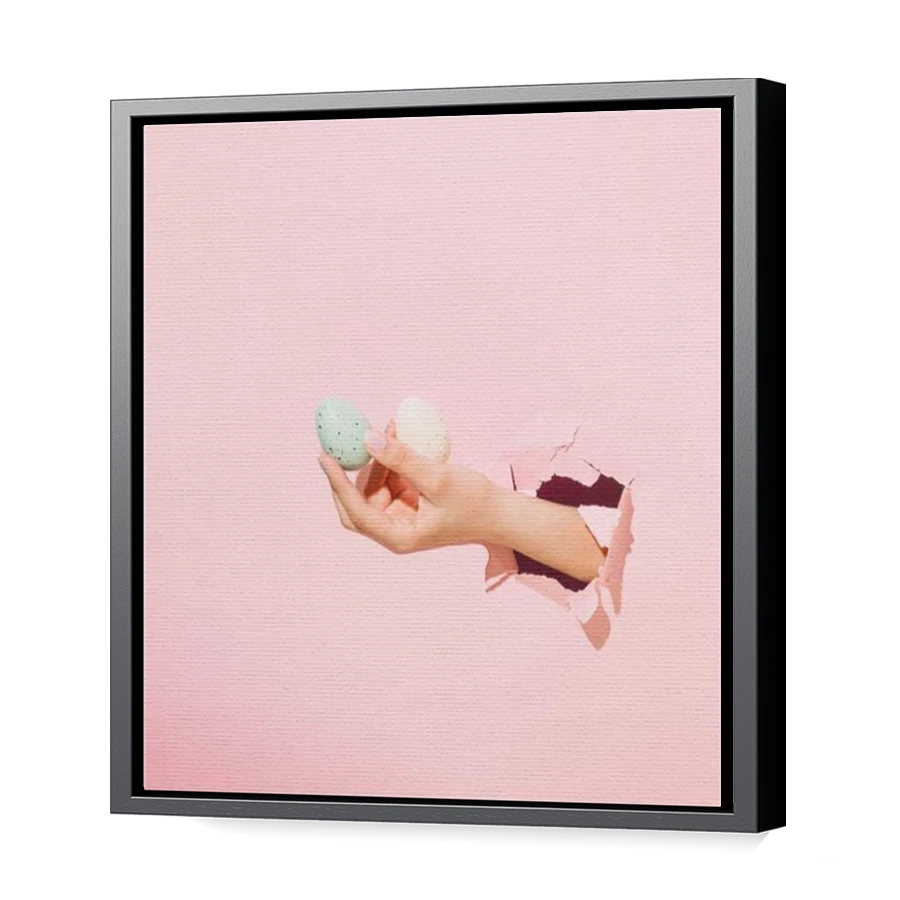 Thumbnail for Canvas - Black Floating Frame