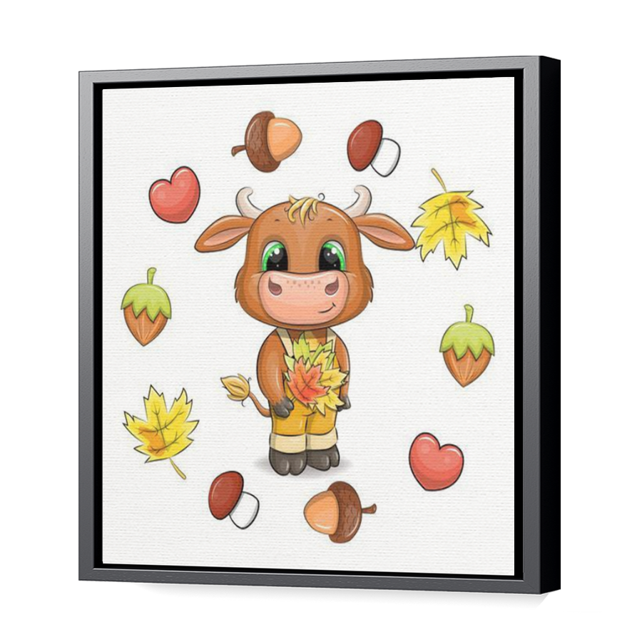 Thumbnail for Canvas - Black Floating Frame