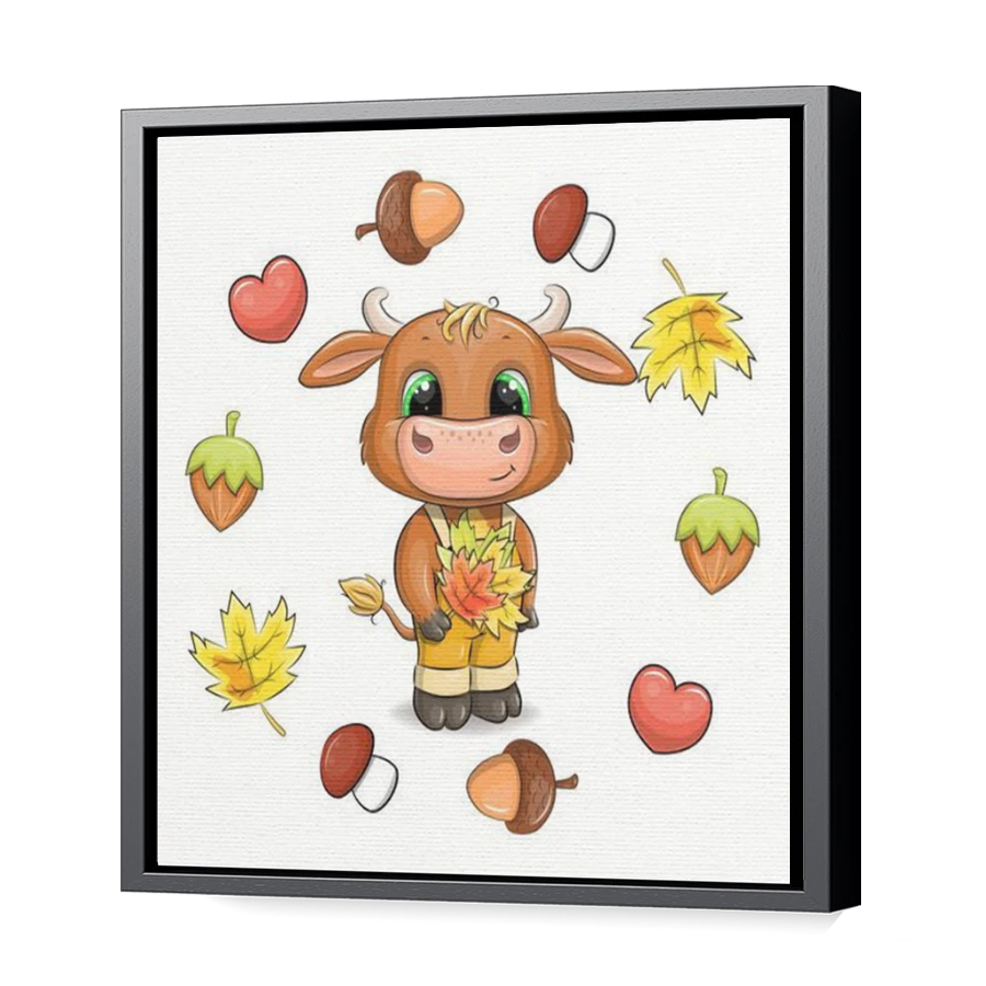 Thumbnail for Canvas - Black Floating Frame