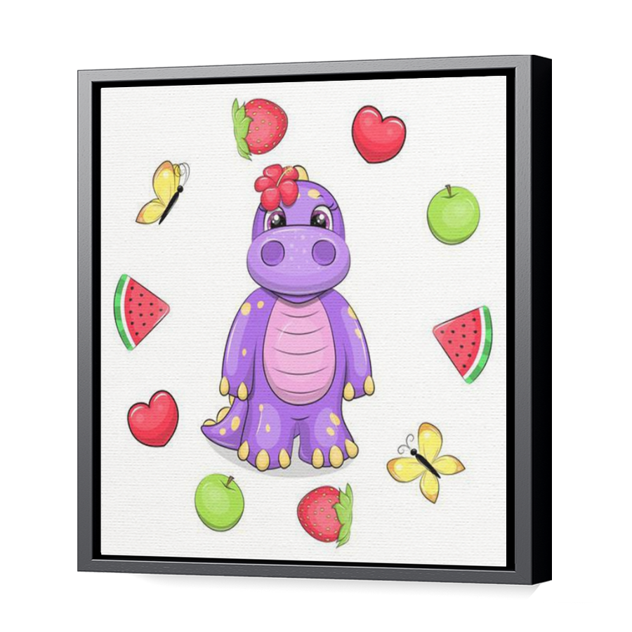 Thumbnail for Canvas - Black Floating Frame