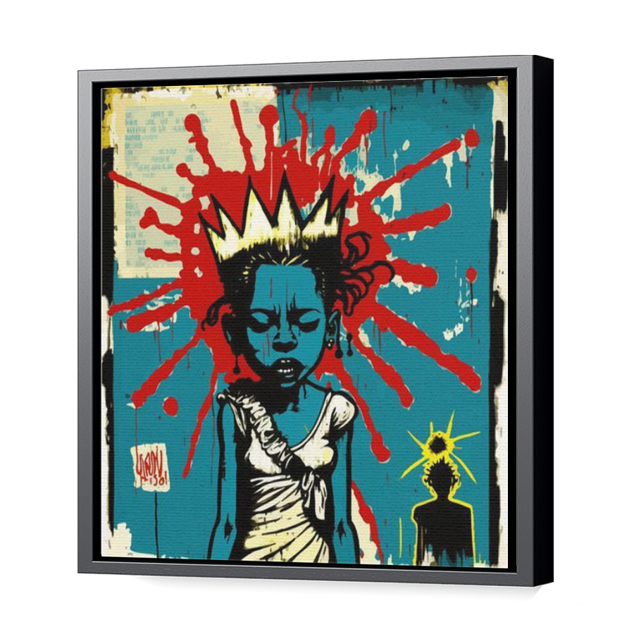Thumbnail for Canvas - Black Floating Frame