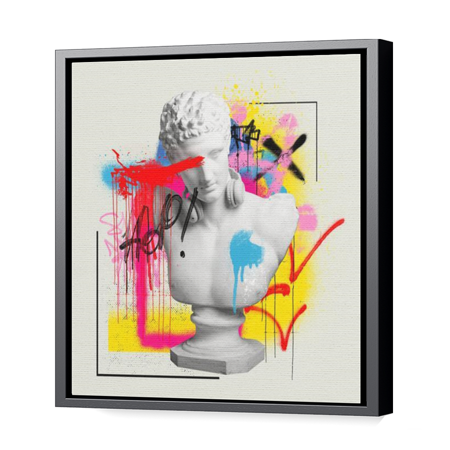 Thumbnail for Canvas - Black Floating Frame