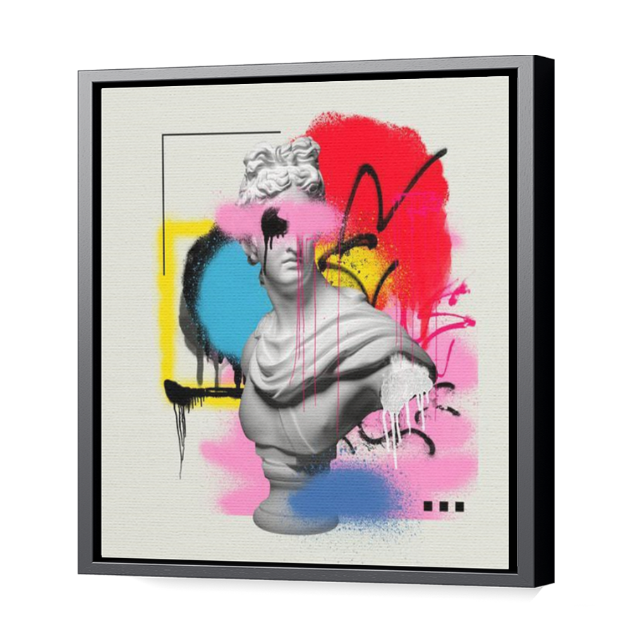 Thumbnail for Canvas - Black Floating Frame