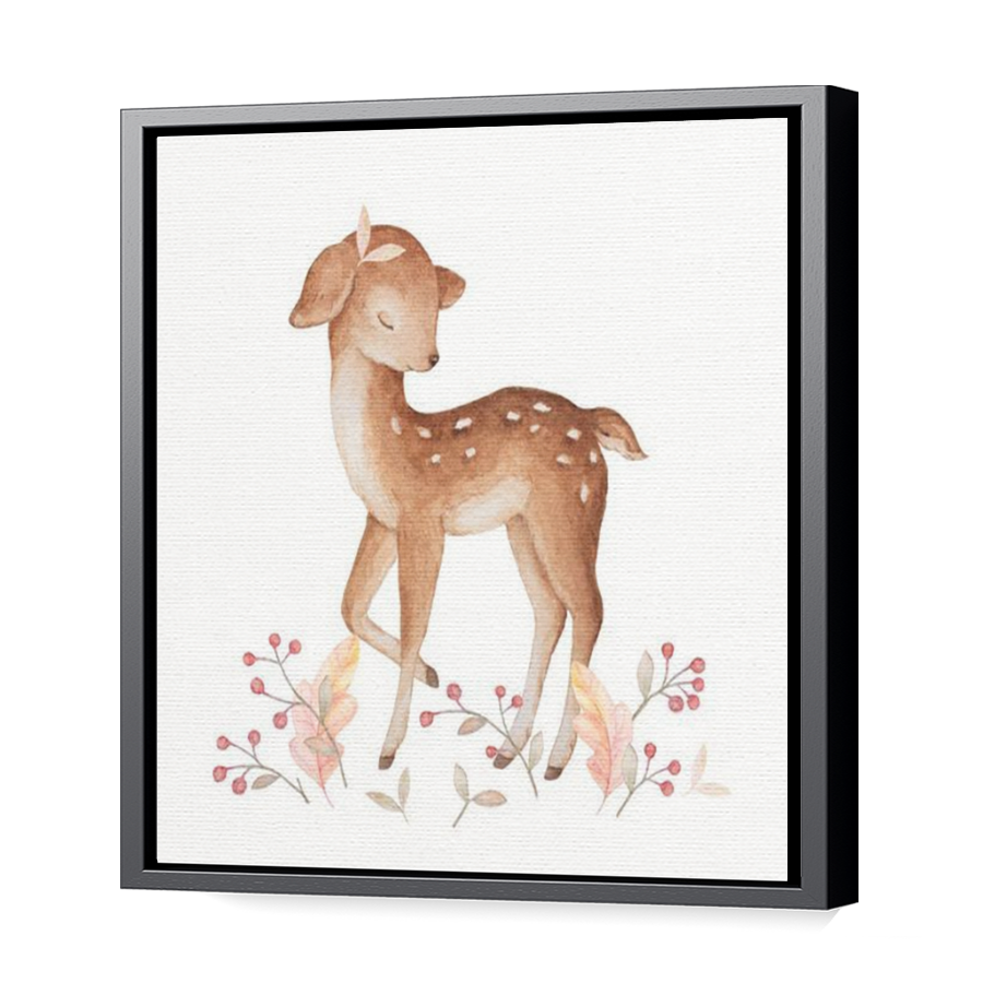 Thumbnail for Canvas - Black Floating Frame