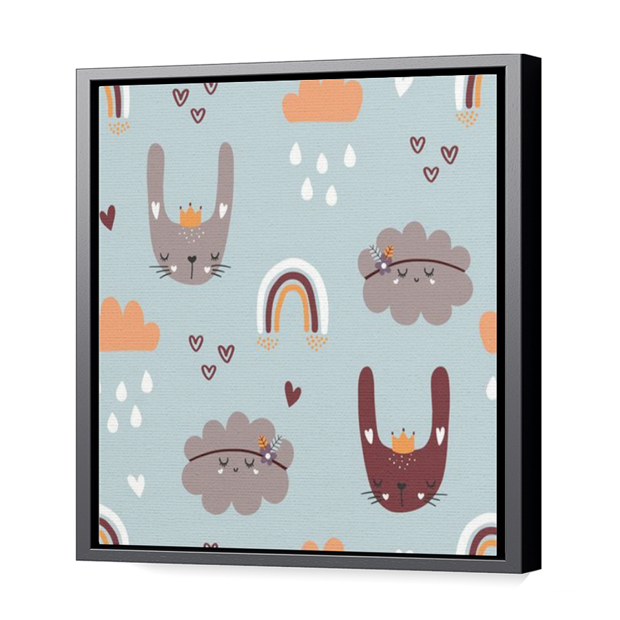 Thumbnail for Canvas - Black Floating Frame