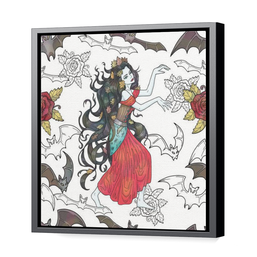 Thumbnail for Canvas - Black Floating Frame