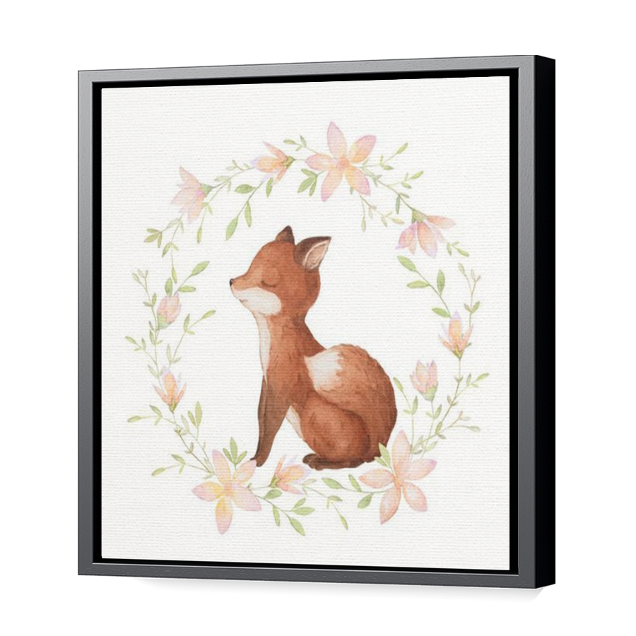 Thumbnail for Canvas - Black Floating Frame