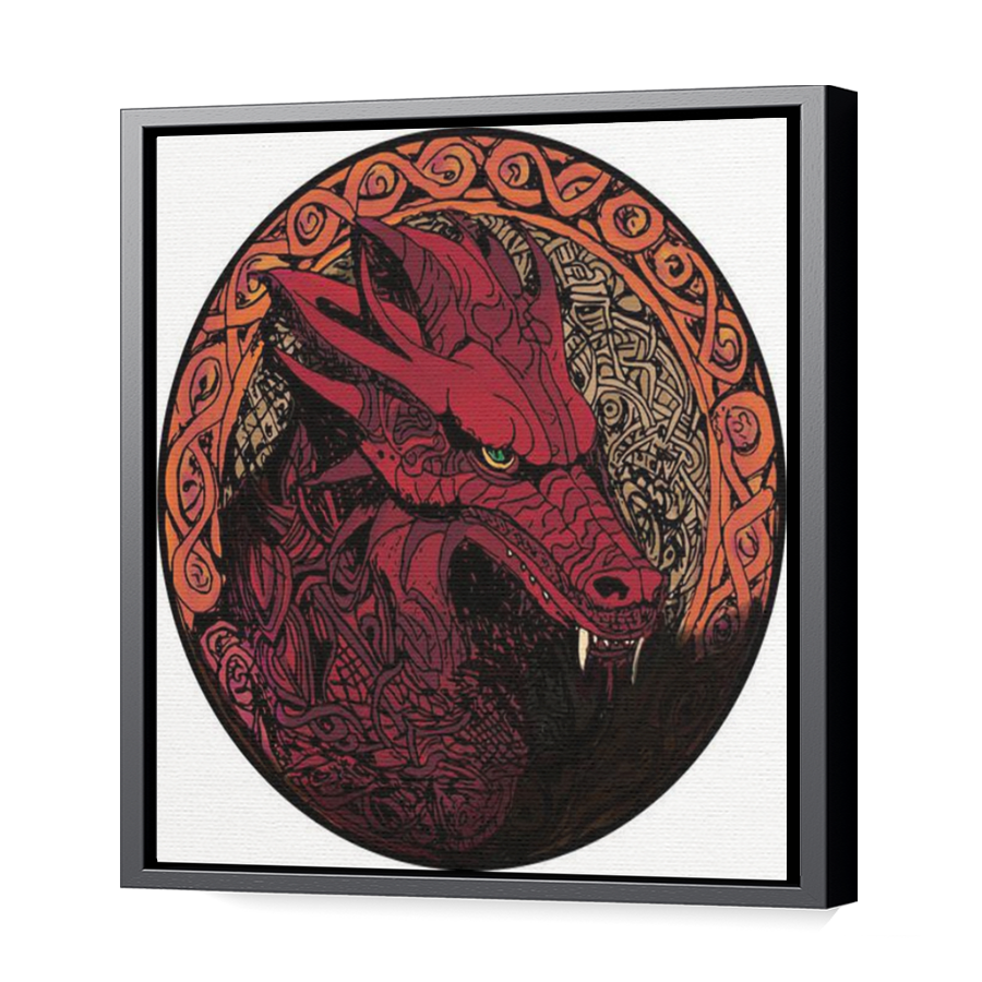 Thumbnail for Canvas - Black Floating Frame