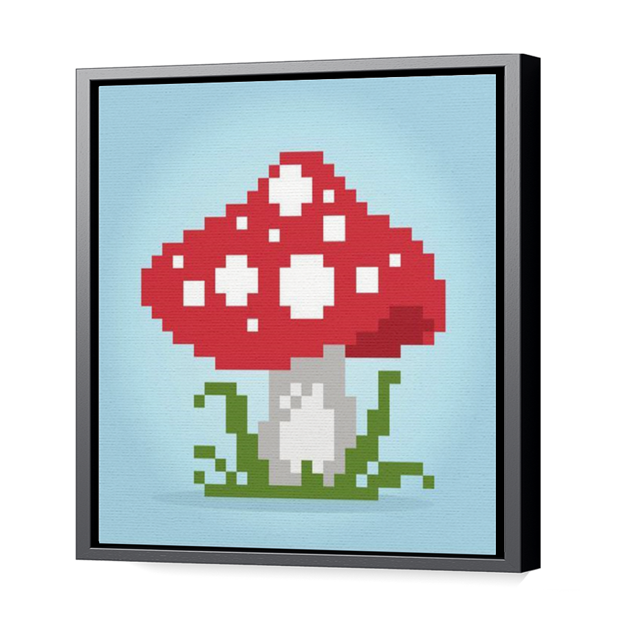 Thumbnail for Canvas - Black Floating Frame