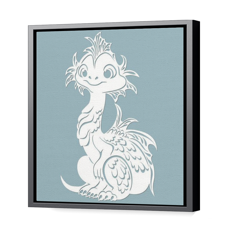 Thumbnail for Canvas - Black Floating Frame
