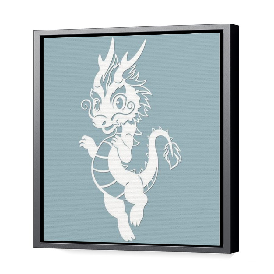 Thumbnail for Canvas - Black Floating Frame