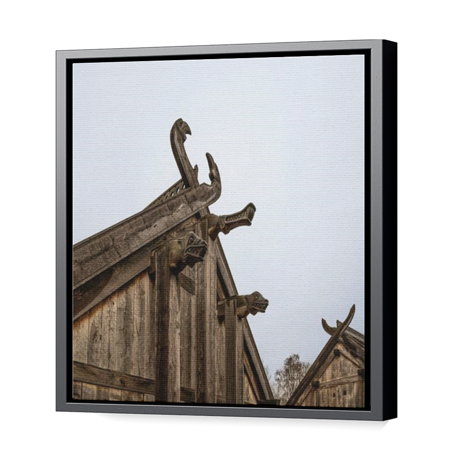 Thumbnail for Canvas - Black Floating Frame