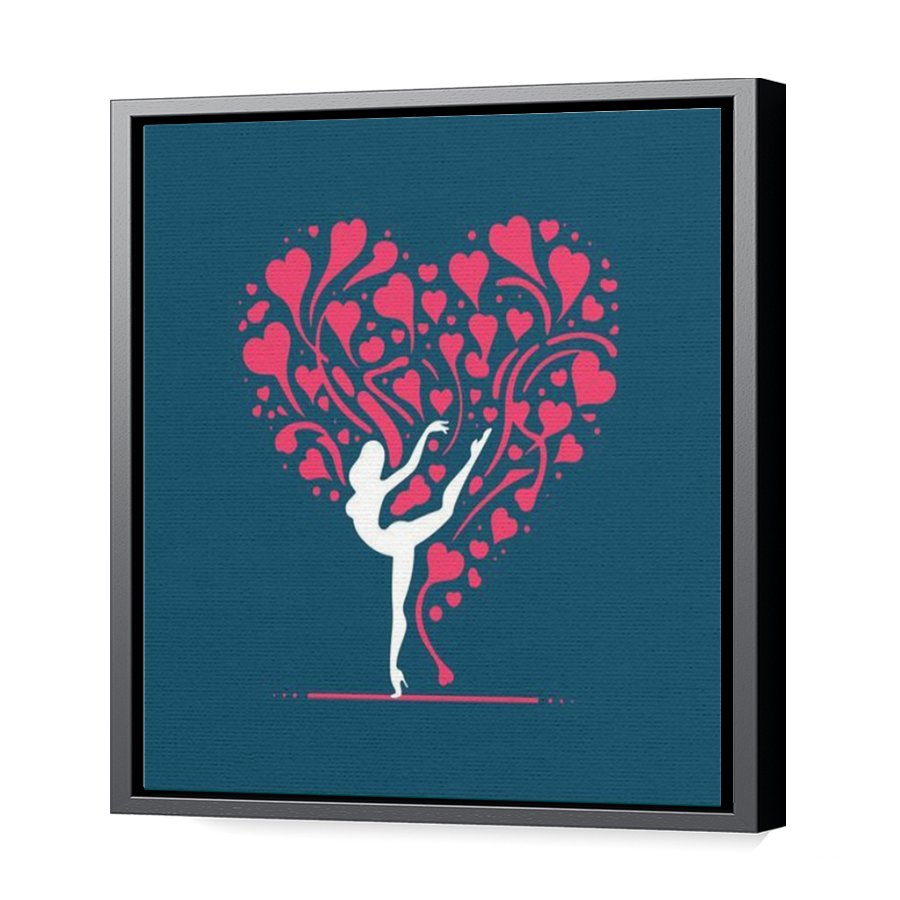 Thumbnail for Canvas - Black Floating Frame