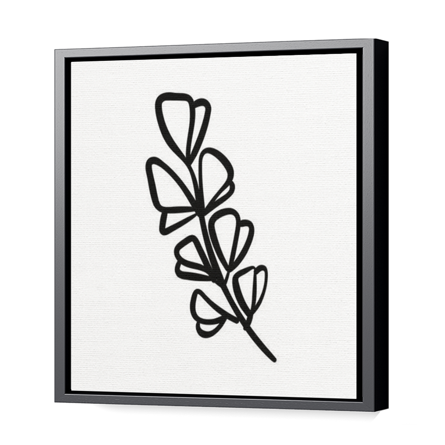 Thumbnail for Canvas - Black Floating Frame