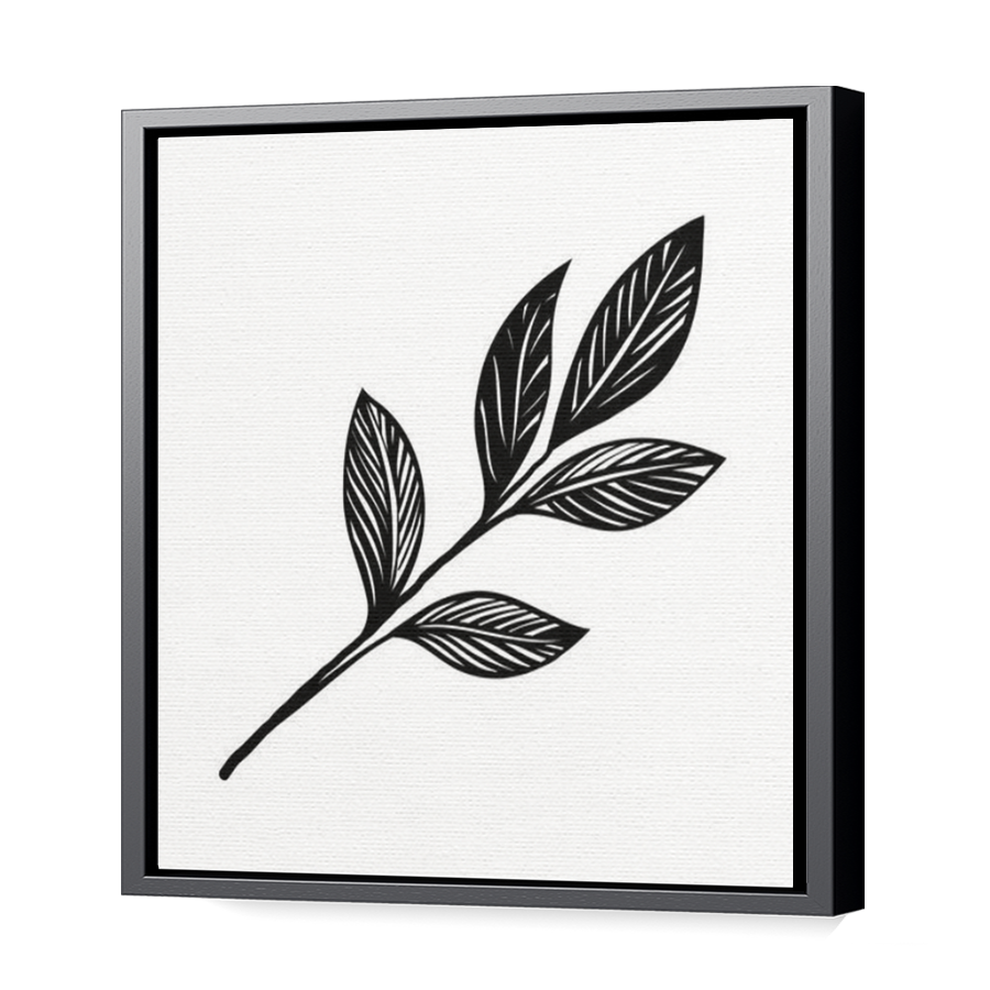 Thumbnail for Canvas - Black Floating Frame
