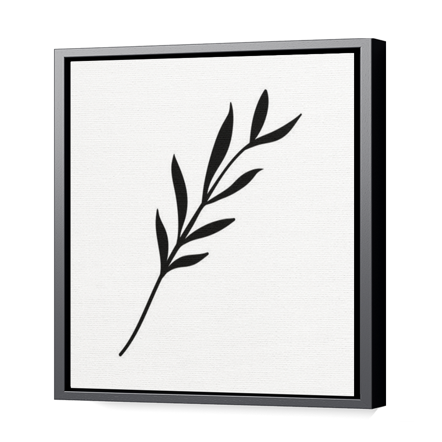 Thumbnail for Canvas - Black Floating Frame