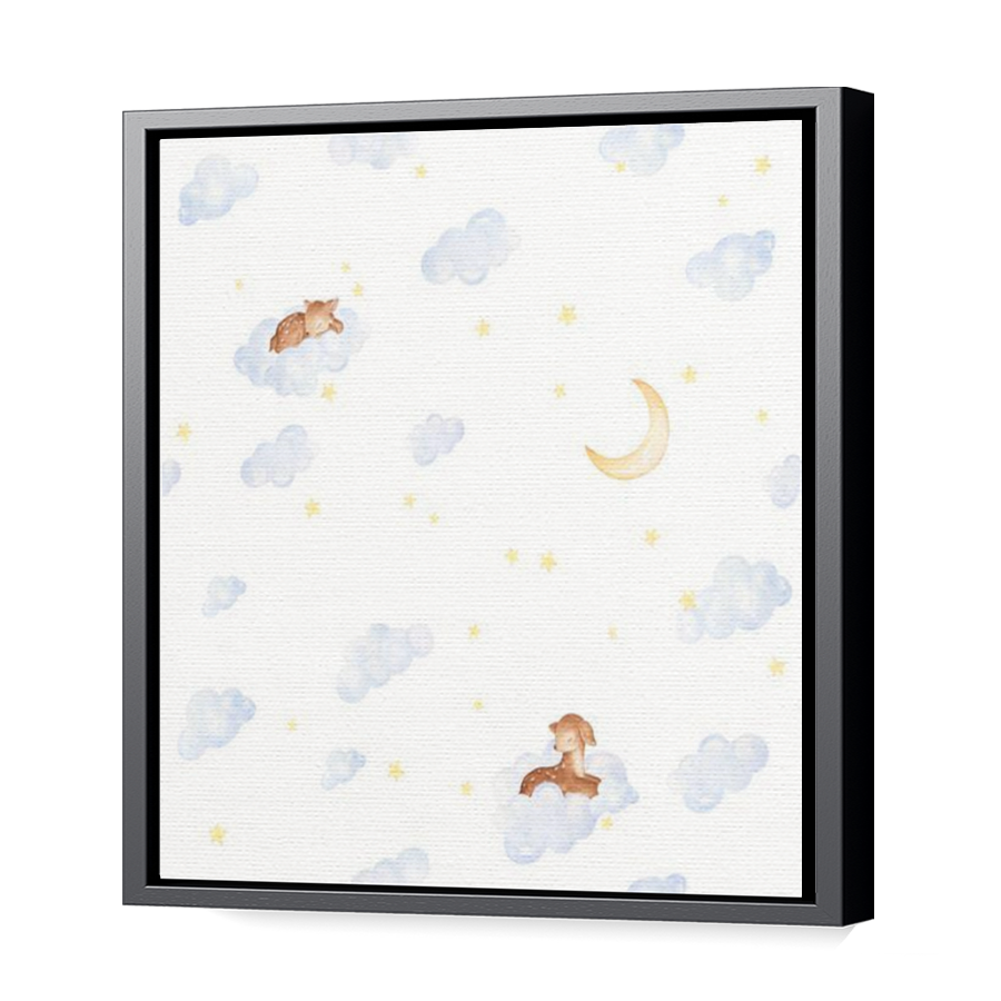 Thumbnail for Canvas - Black Floating Frame