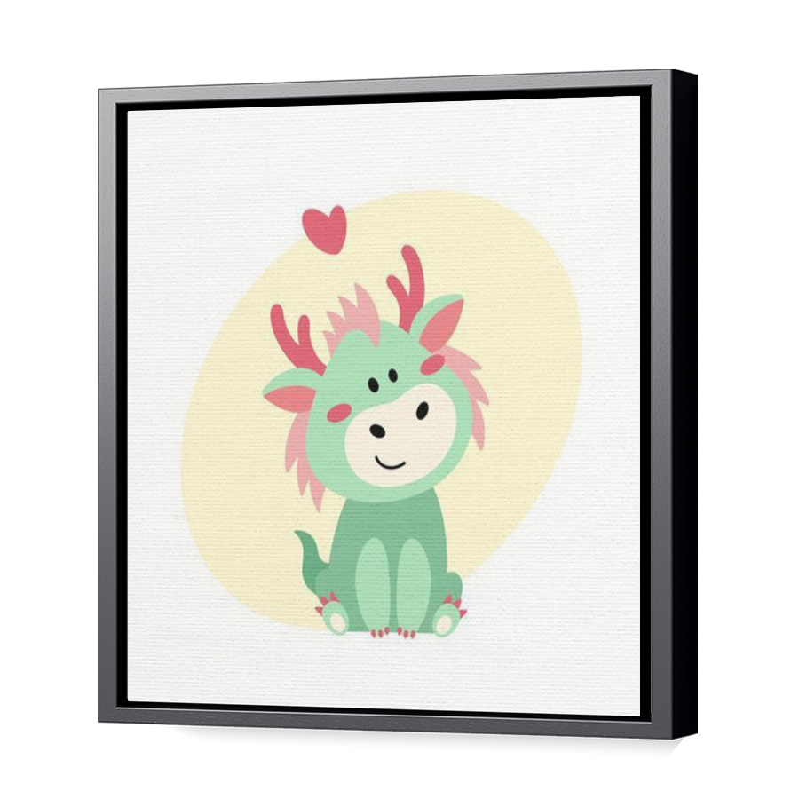 Thumbnail for Canvas - Black Floating Frame
