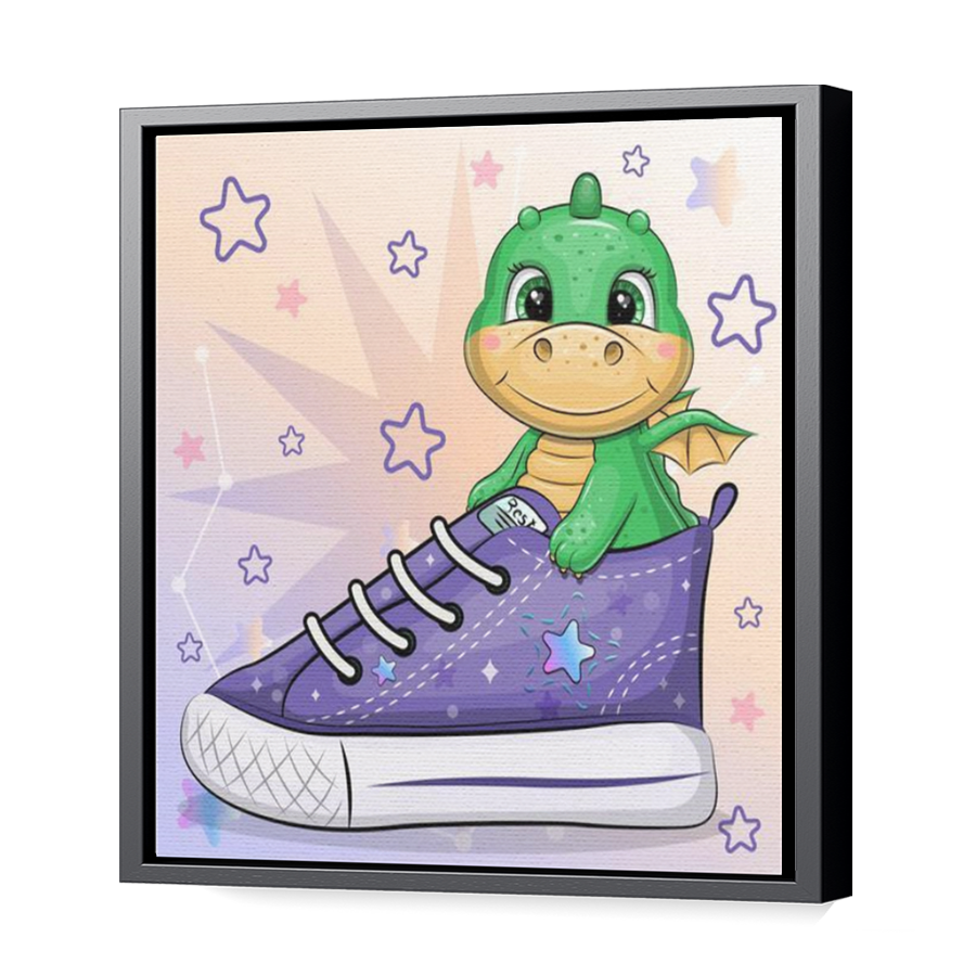 Thumbnail for Canvas - Black Floating Frame