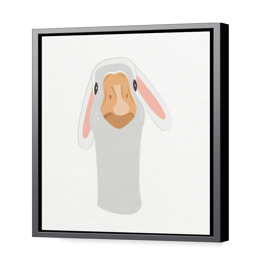 Thumbnail for Canvas - Black Floating Frame