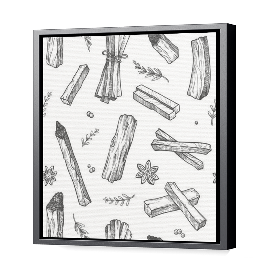 Thumbnail for Canvas - Black Floating Frame