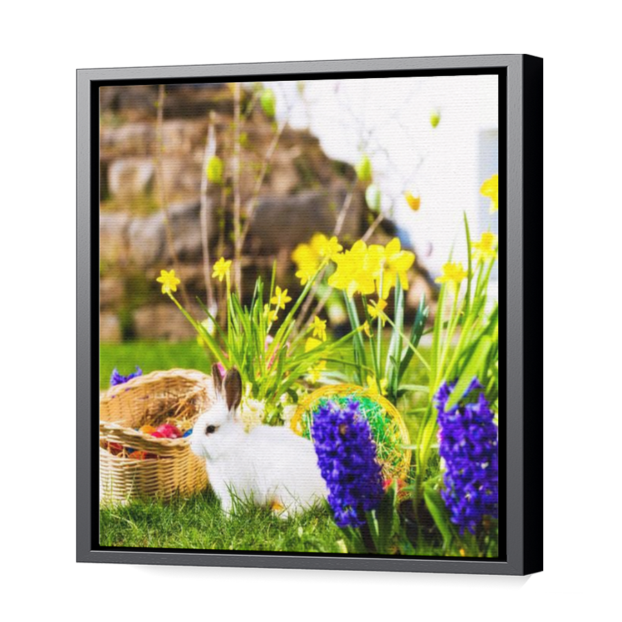 Thumbnail for Canvas - Black Floating Frame