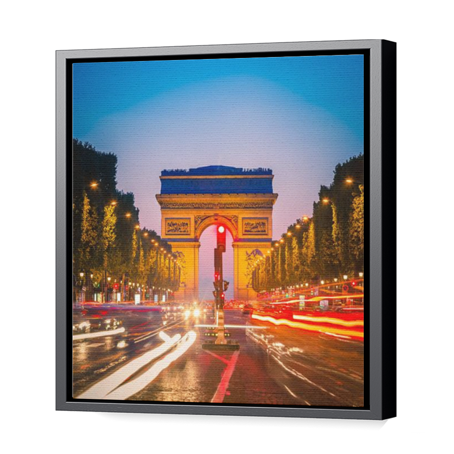 Thumbnail for Canvas - Black Floating Frame