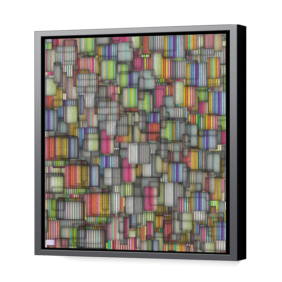 Thumbnail for Canvas - Black Floating Frame
