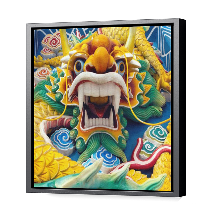 Thumbnail for Canvas - Black Floating Frame