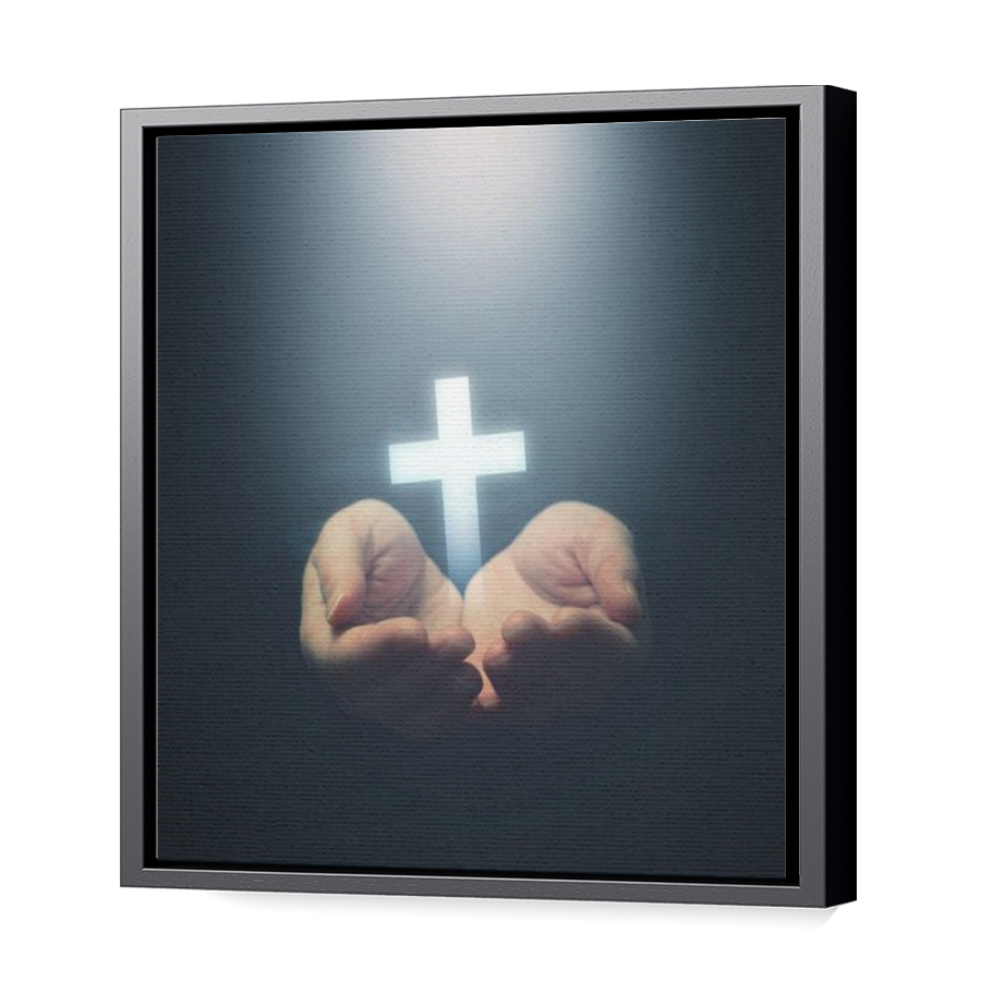 Thumbnail for Canvas - Black Floating Frame