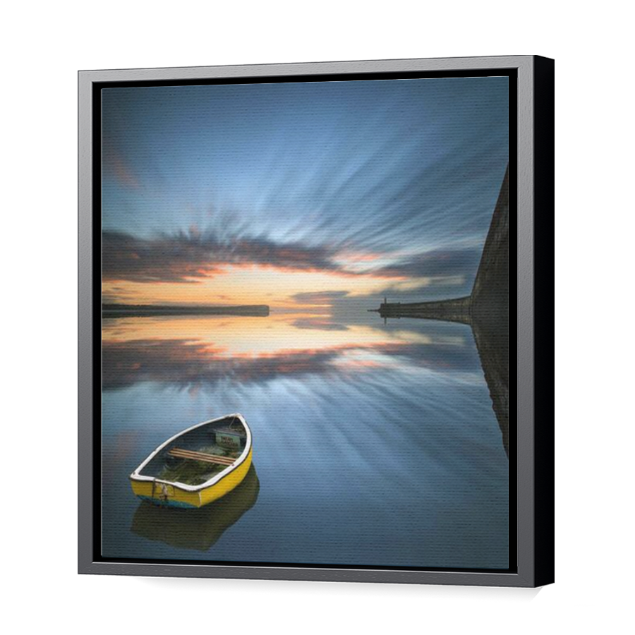 Thumbnail for Canvas - Black Floating Frame