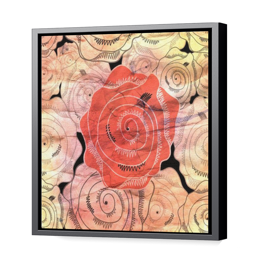 Thumbnail for Canvas - Black Floating Frame