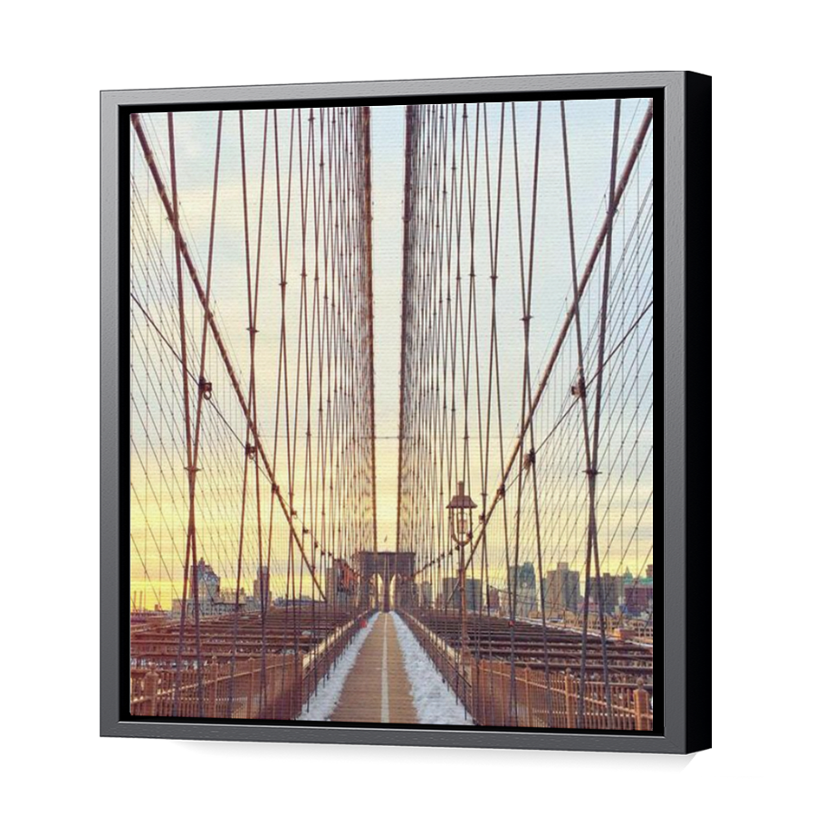 Thumbnail for Canvas - Black Floating Frame