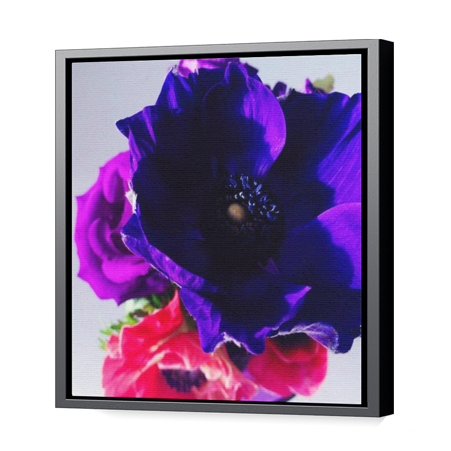 Thumbnail for Canvas - Black Floating Frame