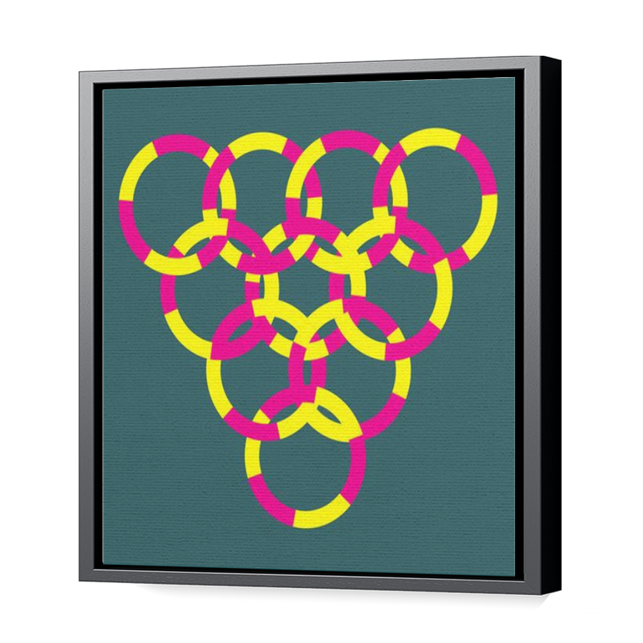 Thumbnail for Canvas - Black Floating Frame