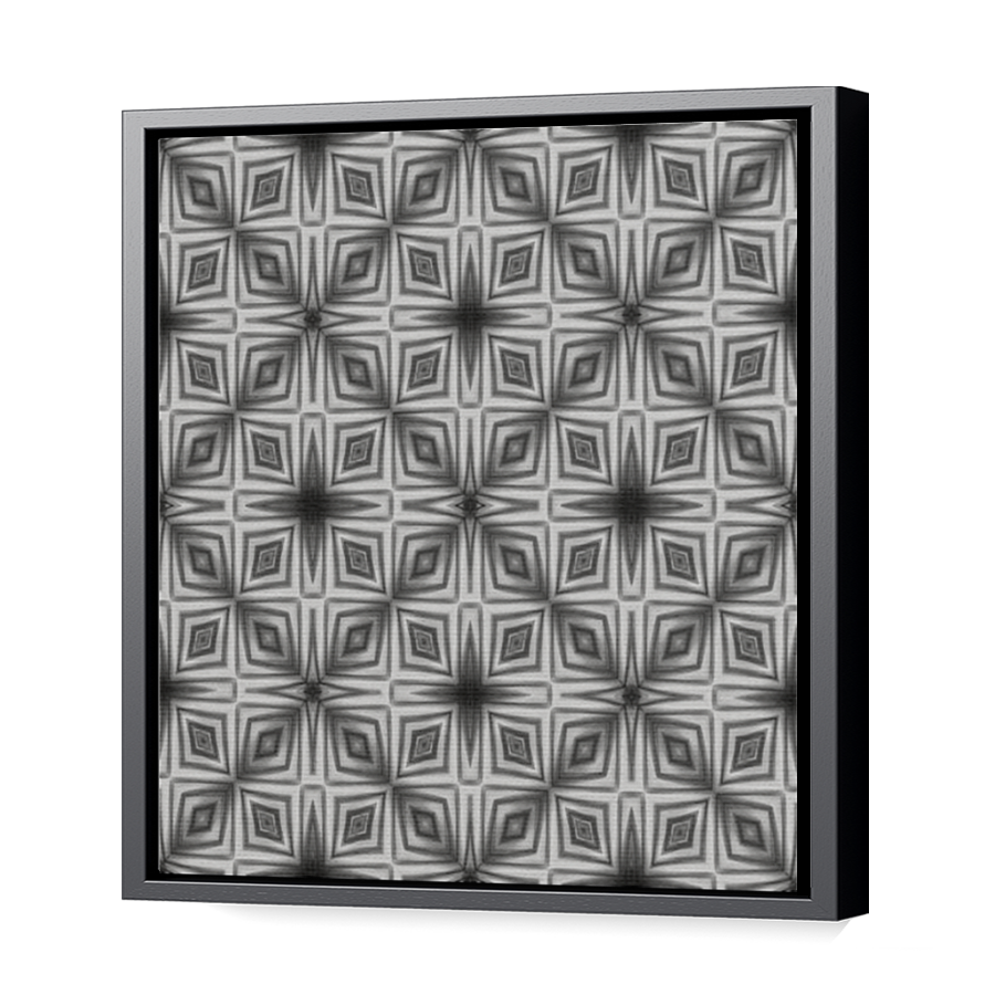 Thumbnail for Canvas - Black Floating Frame