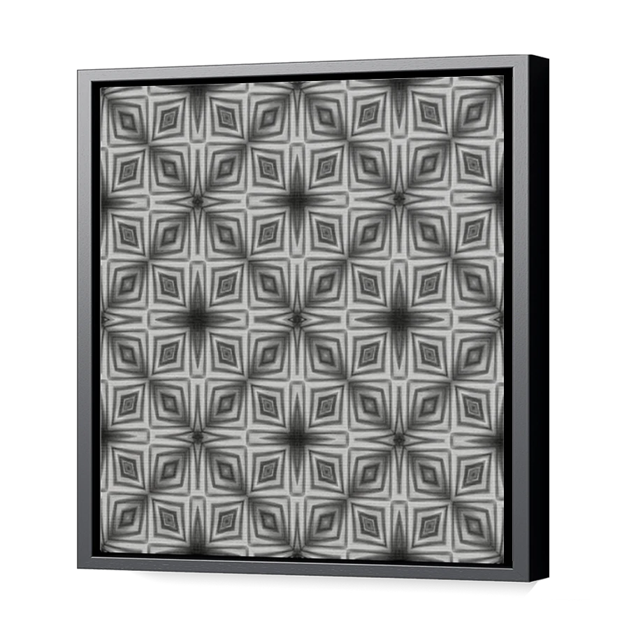 Thumbnail for Canvas - Black Floating Frame