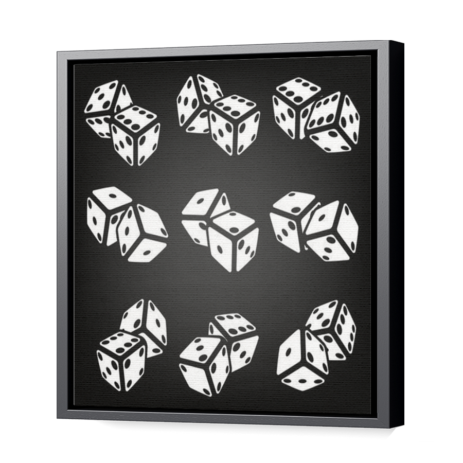 Thumbnail for Canvas - Black Floating Frame