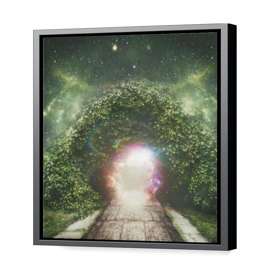 Thumbnail for Canvas - Black Floating Frame