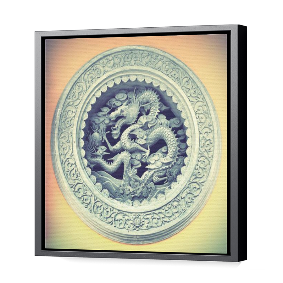 Thumbnail for Canvas - Black Floating Frame