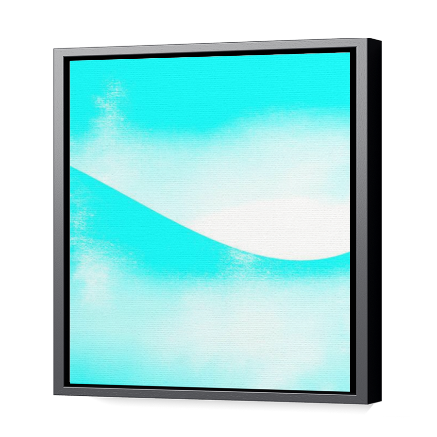 Thumbnail for Canvas - Black Floating Frame