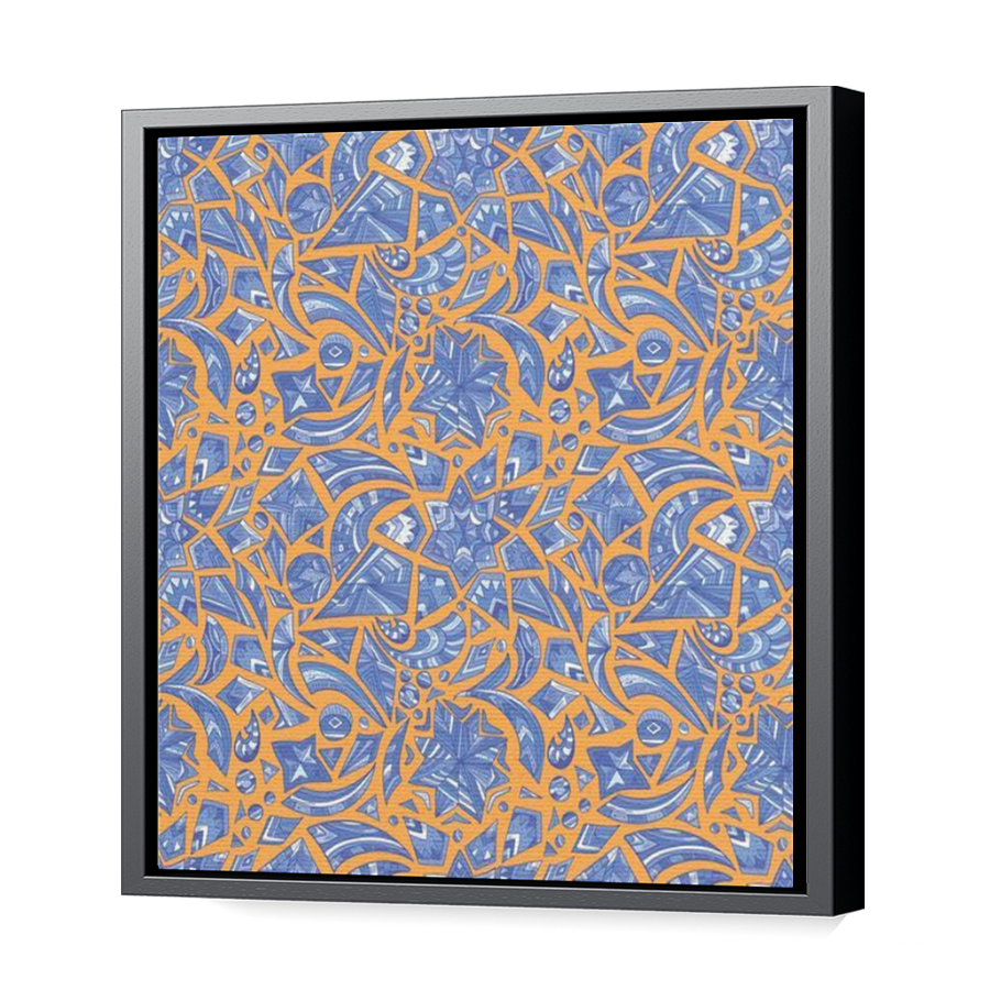Thumbnail for Canvas - Black Floating Frame