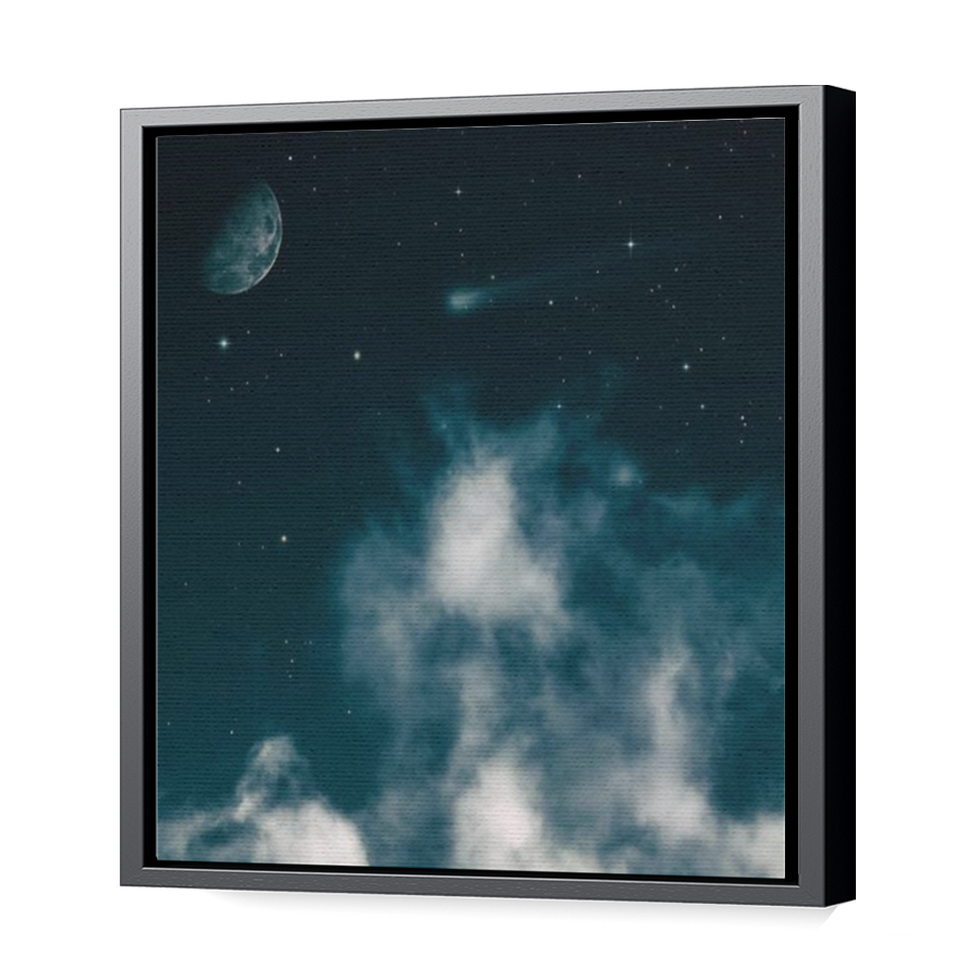 Thumbnail for Canvas - Black Floating Frame