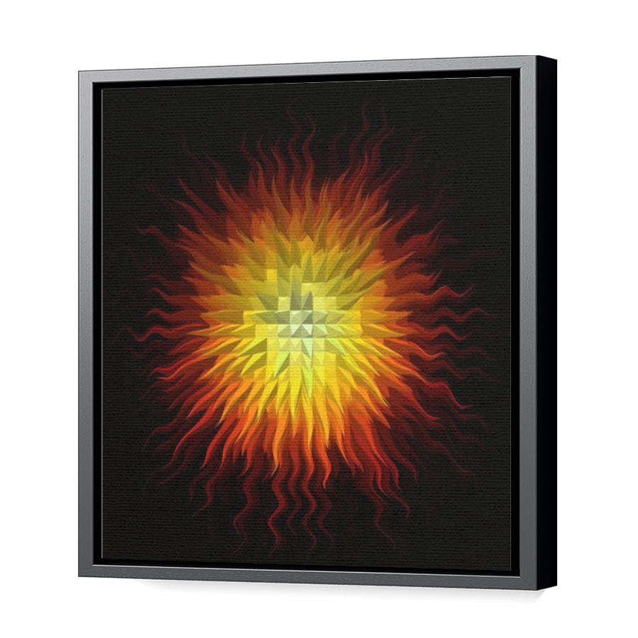 Thumbnail for Canvas - Black Floating Frame