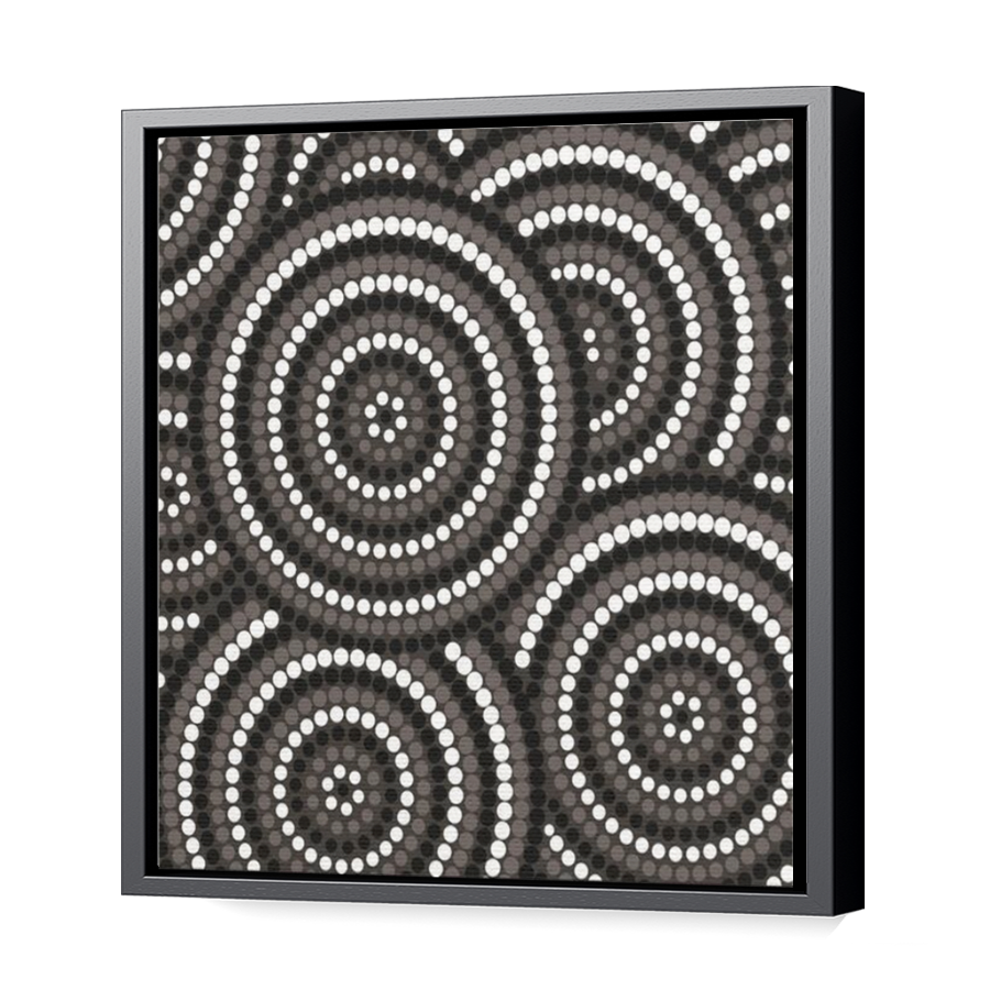 Thumbnail for Canvas - Black Floating Frame
