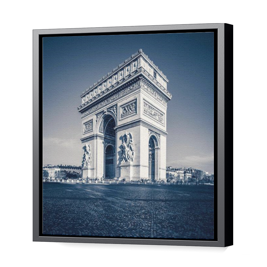 Thumbnail for Canvas - Black Floating Frame