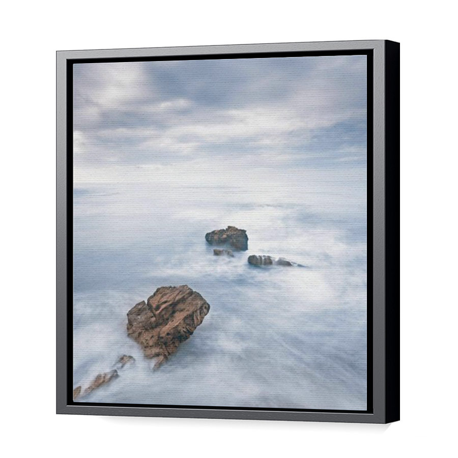 Thumbnail for Canvas - Black Floating Frame