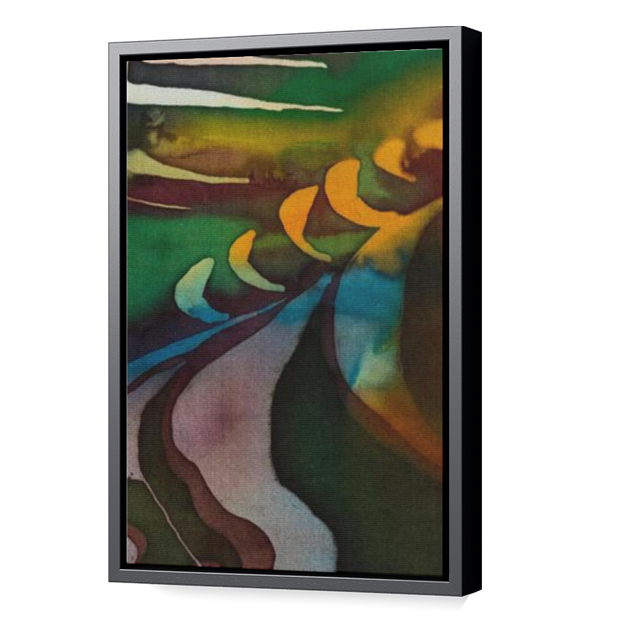 Thumbnail for Canvas - Black Floating Frame