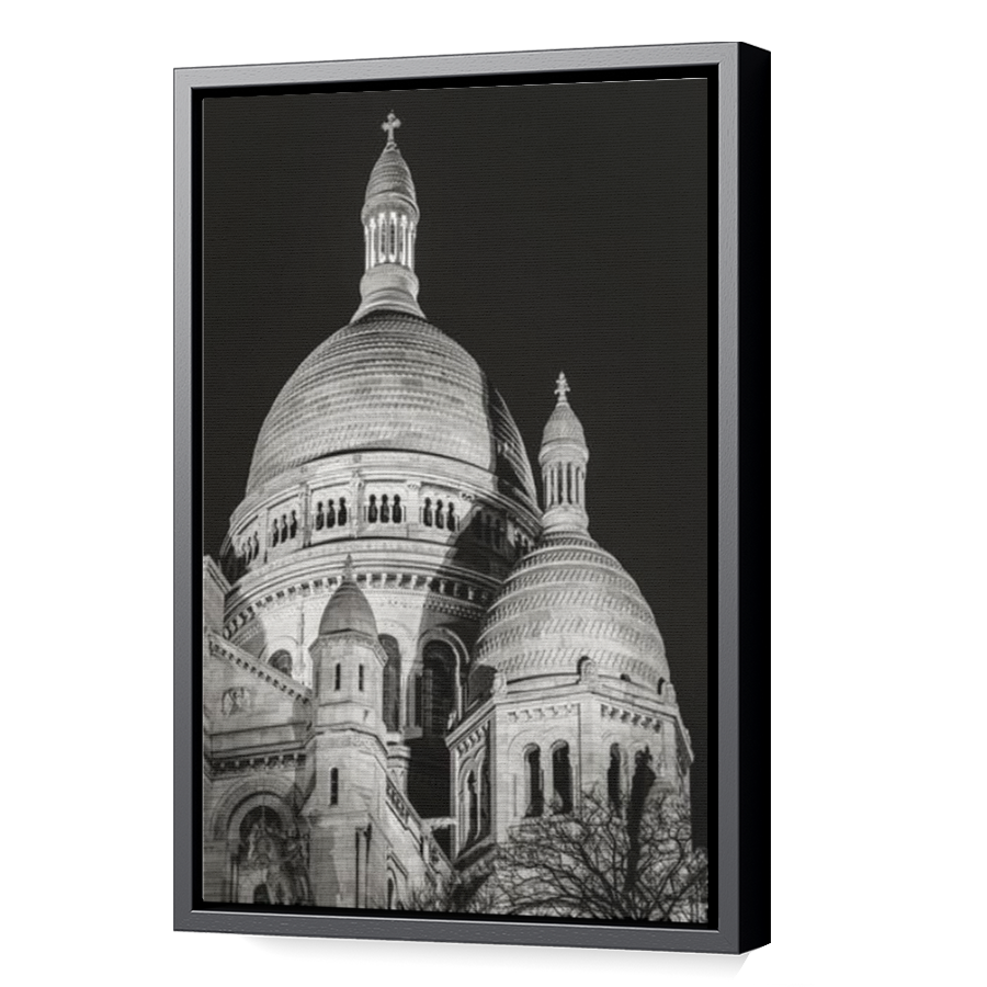 Thumbnail for Canvas - Black Floating Frame