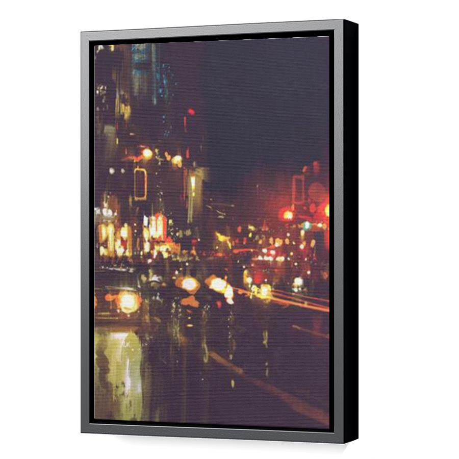 Thumbnail for Canvas - Black Floating Frame